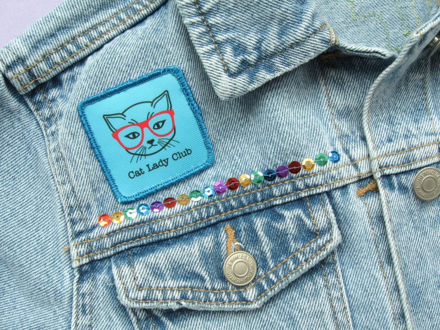 Decorative sales jean jackets